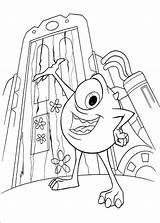 Monsters Inc Coloring Printables Pages sketch template