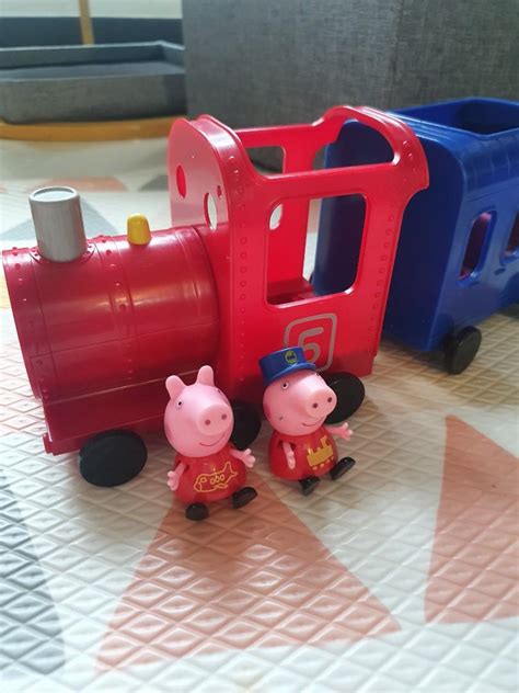 Peppa Pig train set, Hobbies & Toys, Toys & Games on Carousell