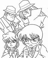Detective Conan Coloring Pages Printable For Free Download sketch template