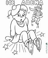 Winter Coloring Pages For Girls sketch template