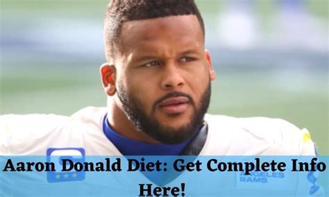 Aaron Donald Diet: Get Complete Info Here!