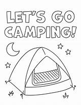 Free Camp Coloring Pages ⋆ The Hollydog Blog sketch template