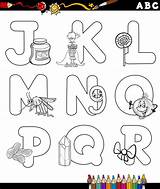 Cartoon alphabet For coloring Book — Stock Vector © Izakowski 77571604 sketch template