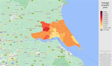 Hull house prices in maps and graphs.