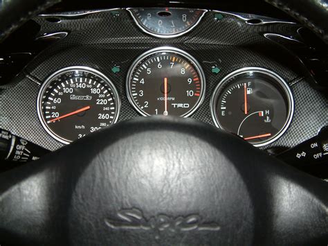 File:Toyota Supra dash with TOMs 340kmh speedometer.jpg - Wikimedia Commons