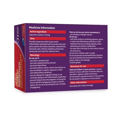 Period Pain Relief Naproxen Liquid Capsules – Deep Heat Australia