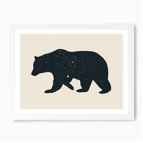 Bear Art Print by Florent Bodart - Fy