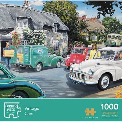 Vintage Cars 1000 Piece Jigsaw Puzzle From 1.50 GBP | The Works