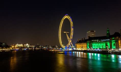 Thames London eye free image download