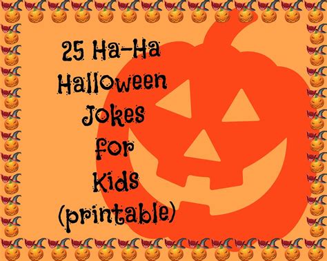 CJO Photo: 25 Ha-Ha Halloween Jokes for Kids