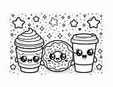Free Donut Coloring Pages sketch template