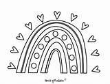 50 Best Rainbow Coloring Pages To Brighten Your Day  World Of Printables sketch template