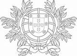 Portugal Flag Coloring Page  Free Printable Pages For Kids sketch template