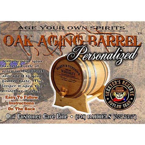 Personalized American Oak Bourbon Aging Barrel | ThatSweetGift