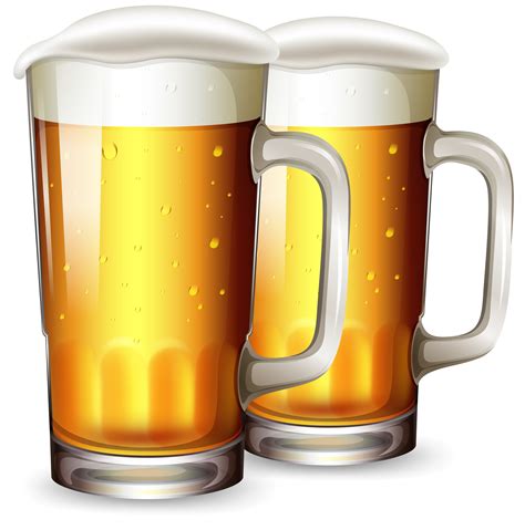 A Set of Beer Mug 297945 Vector Art at Vecteezy