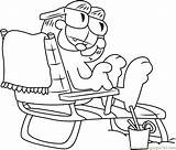 Garfield Coloring Pages  Coloring Pages For Kids And Adults sketch template
