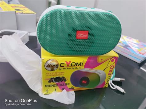 Multicolor Cyomi 611 pro Bluetooth speaker at Rs 180/piece in New Delhi | ID: 2850966490397