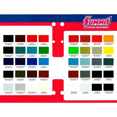 Summit Racing SUM-SWCCC Summit Racing™ 2-Stage System - Paint Chip ...