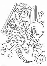 Free Monsters Inc Printables sketch template