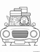 Vacation Coloring Pages sketch template