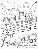 My Garden Coloring Pages Printable sketch template