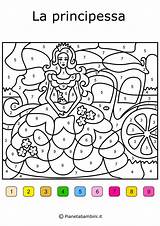 Conta e Colora 48 Disegni Da Colorare In Base Ai Numeri  sketch template