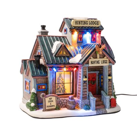 Shop Christmas Village Accessories | Christmas lodge, Christmas village ...