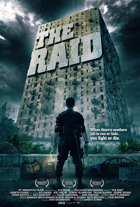 The Raid poster - blackfilm.com/read | blackfilm.com/read