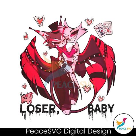 Loser Baby Angel Dust And Husk Hazbin Hotel PNG » PeaceSVG