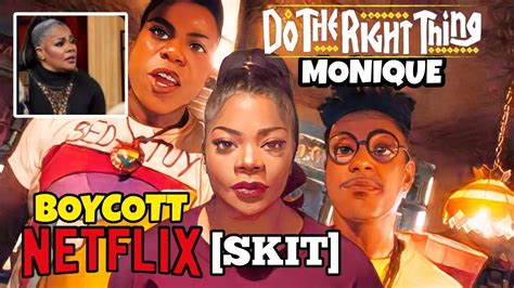 Monique's BOYCOTT NETFLIX Cartoon: 'Do The Right Thing'| Amid TELL-ALL Interview On Club Shay ...