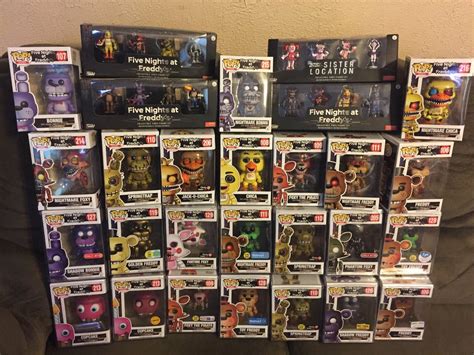 FNaF Funko PoP Collection 6/1/2017 by WickedKittyGaming -- Fur Affinity [dot] net