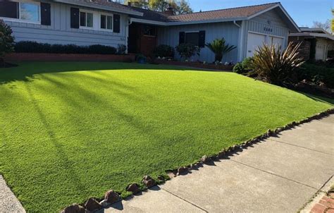 Exciting Artificial Grass Front Yard Landscaping Ideas in Atlanta