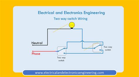 Electrical Circuit Diagram Two Way Switch