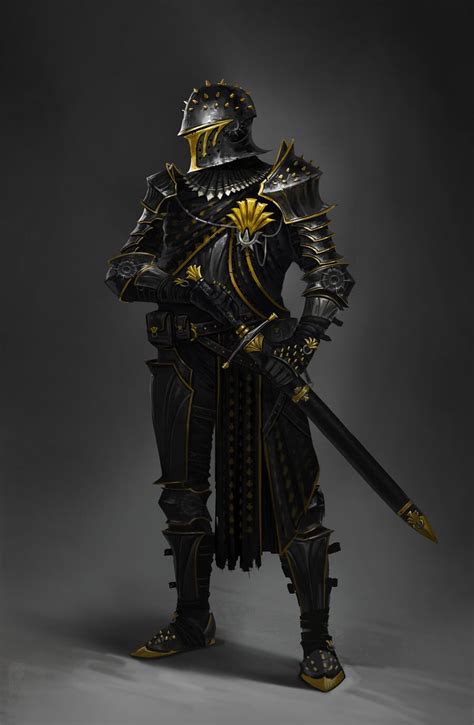 Black and gold, Vladimir Buchyk on ArtStation at https://www.artstation ...