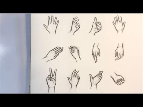 Cách Vẽ Bàn Tay Anime Nữ - Vẽ Bàn Tay đơn Giản | How To Draw Hands 💕