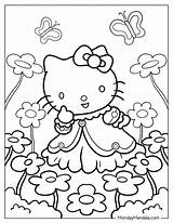 68 Hello Kitty Coloring Pages Free PDF Printables sketch template