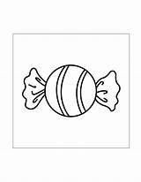 Candy Coloring Pages – Printable FREE sketch template