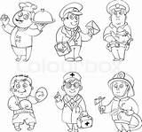 Career Coloring Pages sketch template