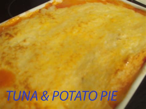 EAT, PLAN, SURVIVE: recipe: Tuna & Potato Pie