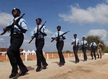 Police training - Officers graduate AMISOM course. - AMISOM