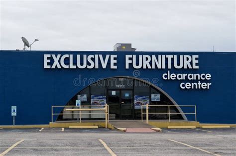 Exclusive Furniture Clearance Center in Humble, Texas. Editorial Photography - Image of business ...