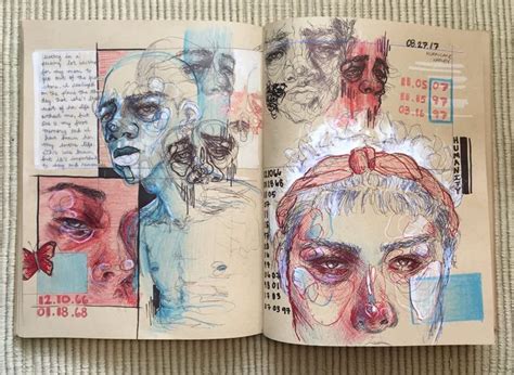 For no reason other then | Art diary, Sketchbook ideas inspiration ...