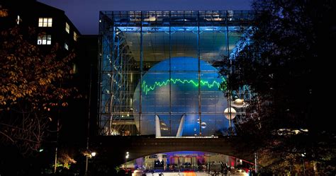 Hayden Planetarium, Rose Center for Earth & Space - Intricate Construction