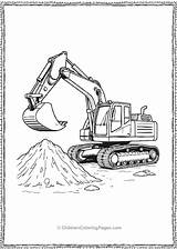 Excavator Coloring Pages  Free PDF Printables For Kids 🚜 Children sketch template
