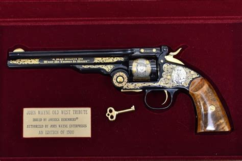 Lot - Uberti John Wayne Tribute Schofield Revolver