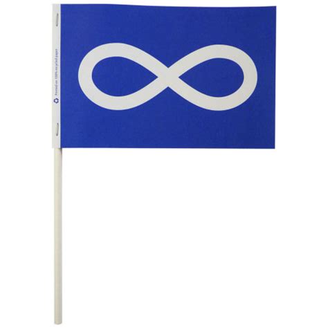 Metis Flags | Blue Metis Flags | Metis Stick Flags