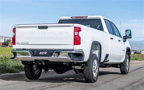 Best Exhaust - Borla Chevrolet Silverado | GMC Sierra 2500 3500 2020+ Cat-Back Exhaust System S ...