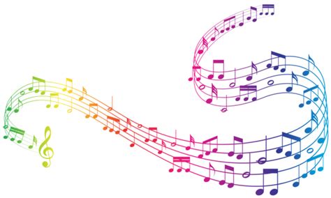 Colorful Music Notes Clipart Image | Music notes drawing, Music notes art, Music clipart