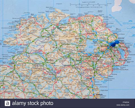 County Antrim Ireland Map – secretmuseum