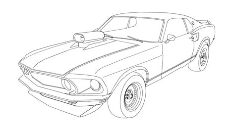 Ford Mustang Coloring Pages at GetColorings.com | Free printable ...